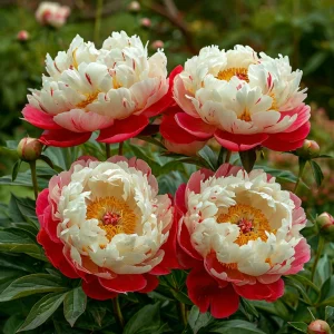 Пион Коралловый Каскад купить по цене от 490р. в интернет-магазине «Посадика» с доставкой почтой в в Невинномысске и по всей России – [изображение №1].