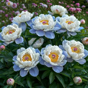 Пион Акварельный Этюд купить по цене от 806р. в интернет-магазине «Посадика» с доставкой почтой в в Невинномысске и по всей России – [изображение №1].